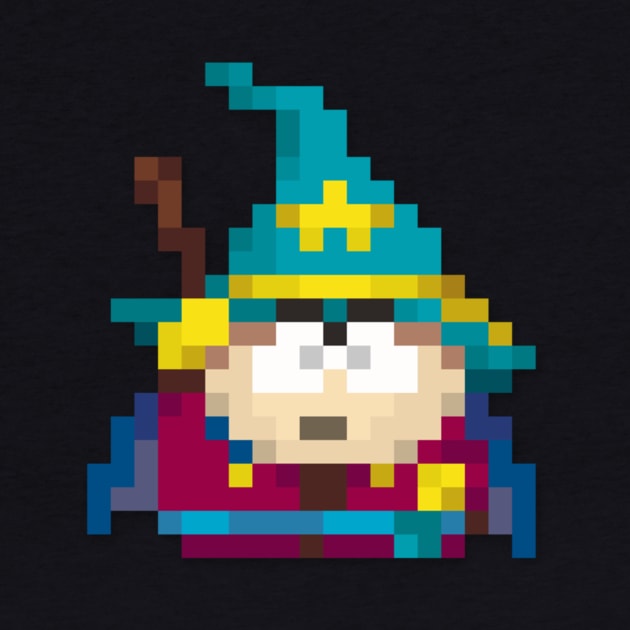 Eric Cartman low-res pixelart by JinnPixel